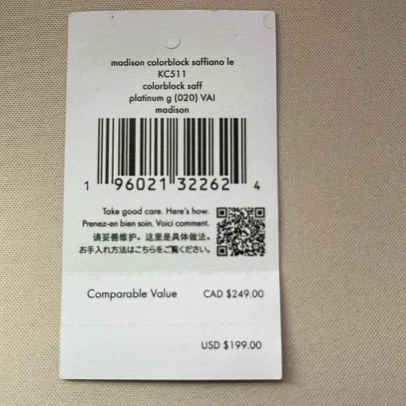 BNIB Kate spade ♠️ “Madison color block Saffran’s Le” wallet - Picture 6 of 6